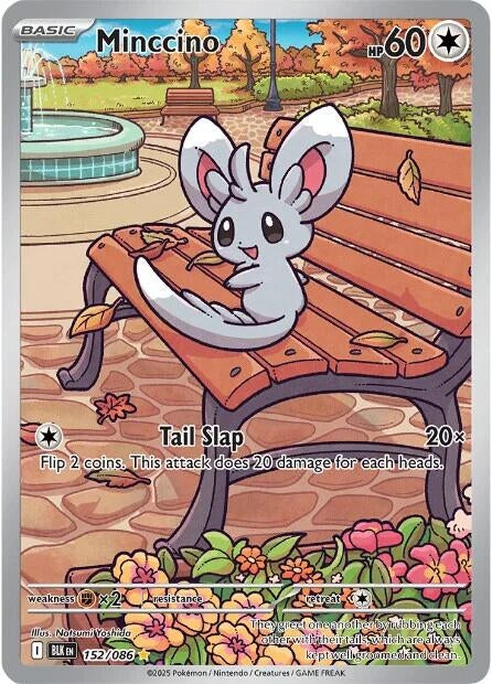 Image for Minccino (152/086) (SV: Black Bolt) - Pokemon