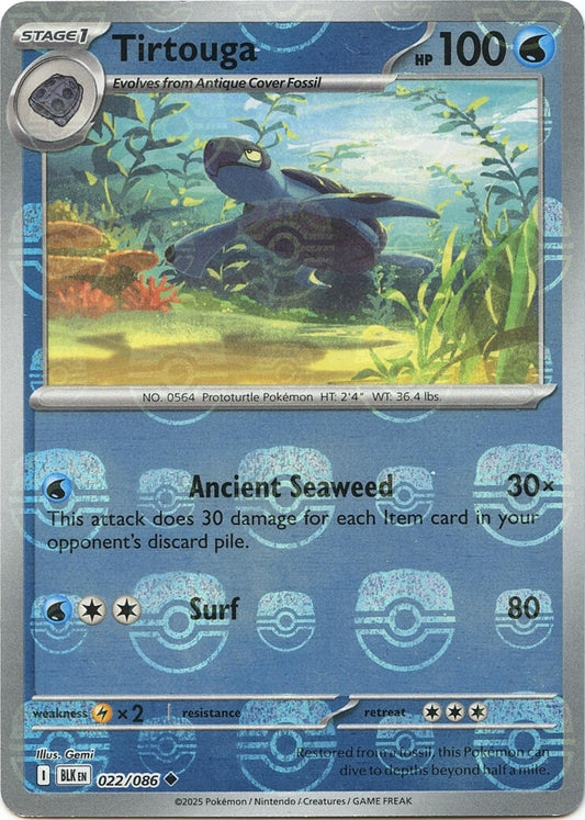 Image for Tirtouga (Master Ball Pattern) (022/086) (SV: Black Bolt) - Pokemon