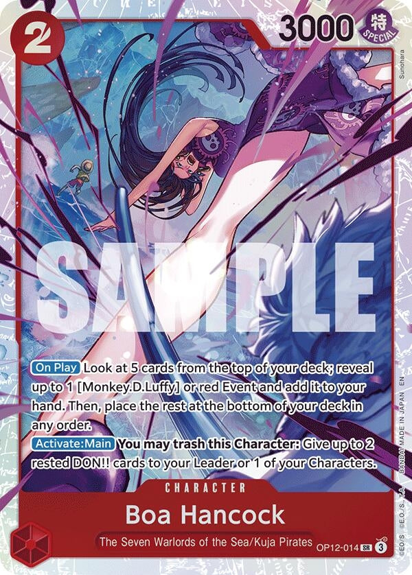 Image for Boa Hancock (OP12-014) (Legacy of the Master) (OP12) - One Piece Card Game