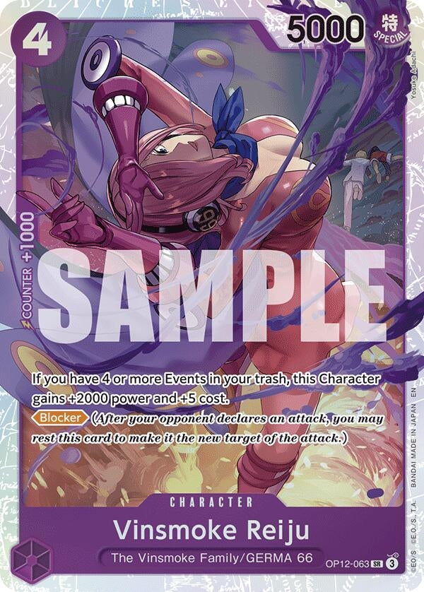 Image for Vinsmoke Reiju (OP12-063) (Legacy of the Master) (OP12) - One Piece Card Game