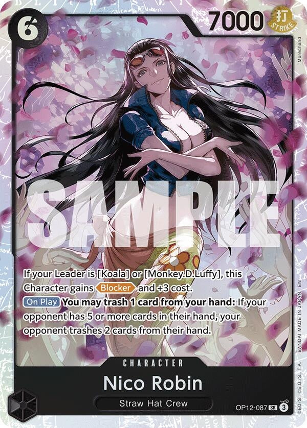 Image for Nico Robin (OP12-087) (Legacy of the Master) (OP12) - One Piece Card Game