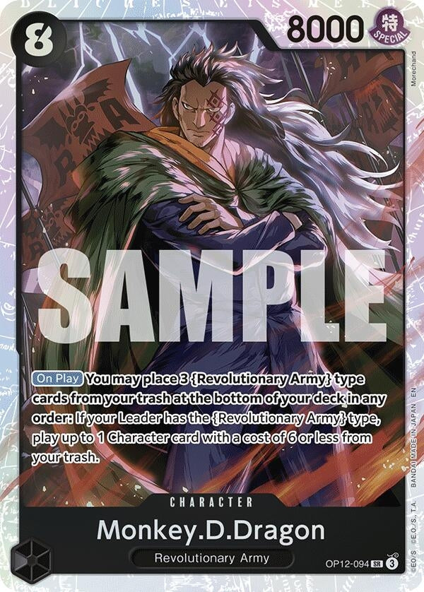 Image for Monkey.D.Dragon (OP12-094) (Legacy of the Master) (OP12) - One Piece Card Game
