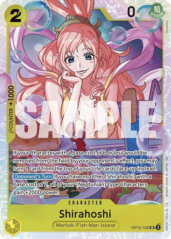 Image for Shirahoshi (OP12-102) (Legacy of the Master) (OP12) - One Piece Card Game