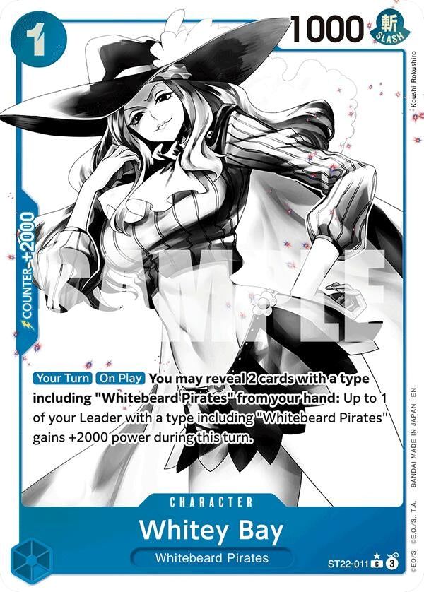 Whitey Bay (Parallel) (ST22-011) (ST-22: Starter Deck 22 Ace & Newgate)