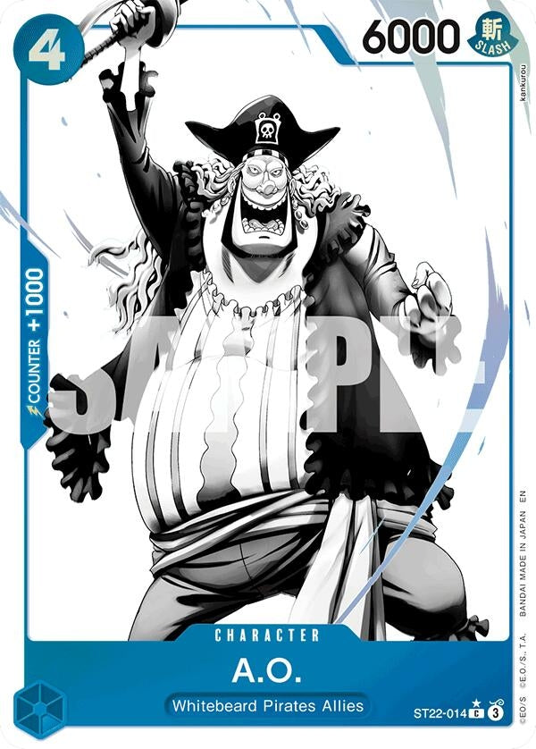A.O. (Parallel) (ST22-014) (ST-22: Starter Deck 22 Ace & Newgate)