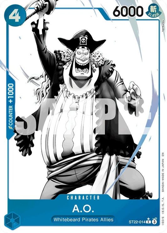 A.O. (Parallel) (ST22-014) (ST-22: Starter Deck 22 Ace & Newgate)