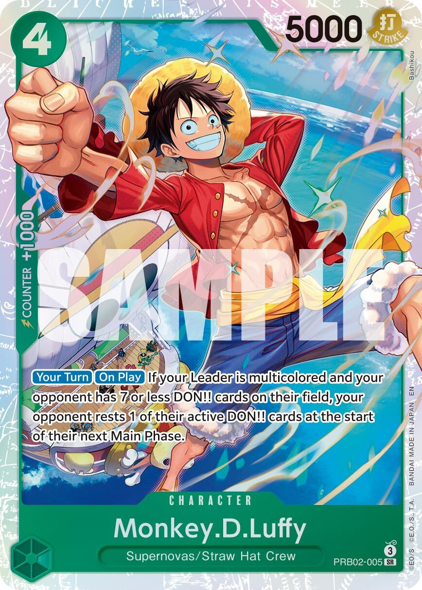 Monkey.D.Luffy - PRB02-005 (PRB02-005) (Premium Booster -The Best- Vol. 2)