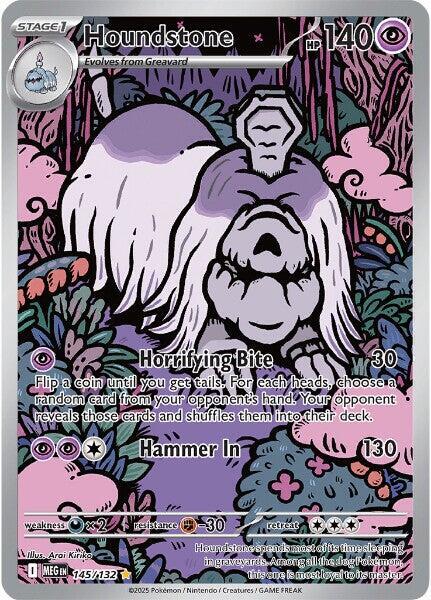 Houndstone - 145/132 - ME01: Mega Evolution (MEG)