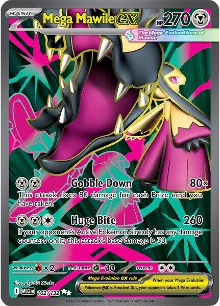 Mega Mawile ex - 162/132 - ME01: Mega Evolution (MEG)