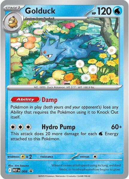 Golduck - 008 (008) (ME: Mega Evolution Promo)
