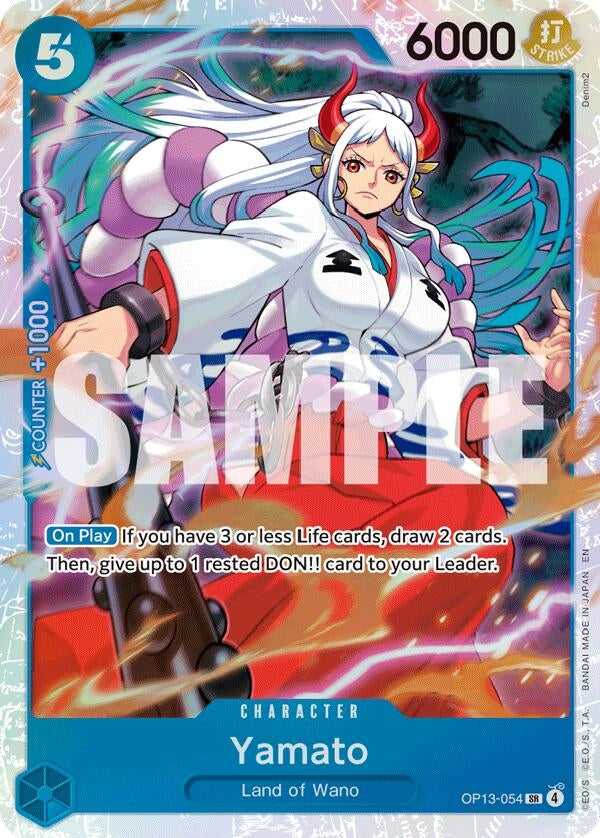 Image for Yamato (OP13-054) (Carrying On His Will) (OP13) - One Piece Card Game