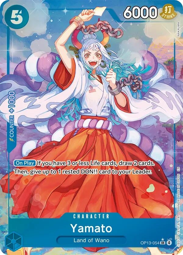 Image for Yamato (Alternate Art) (OP13-054) (Carrying On His Will) (OP13) - One Piece Card Game
