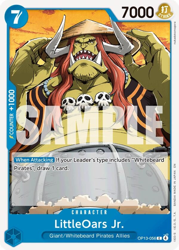 Image for LittleOars Jr. (OP13-056) (Carrying On His Will) (OP13) - One Piece Card Game