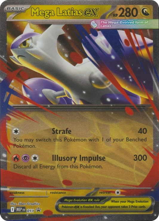 Image for Mega Latias ex - 011 (011) (ME: Mega Evolution Promo) (MEP) - Pokemon