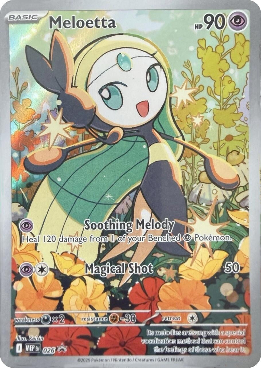 Image for Meloetta - 026 (026) (ME: Mega Evolution Promo) (MEP) - Pokemon