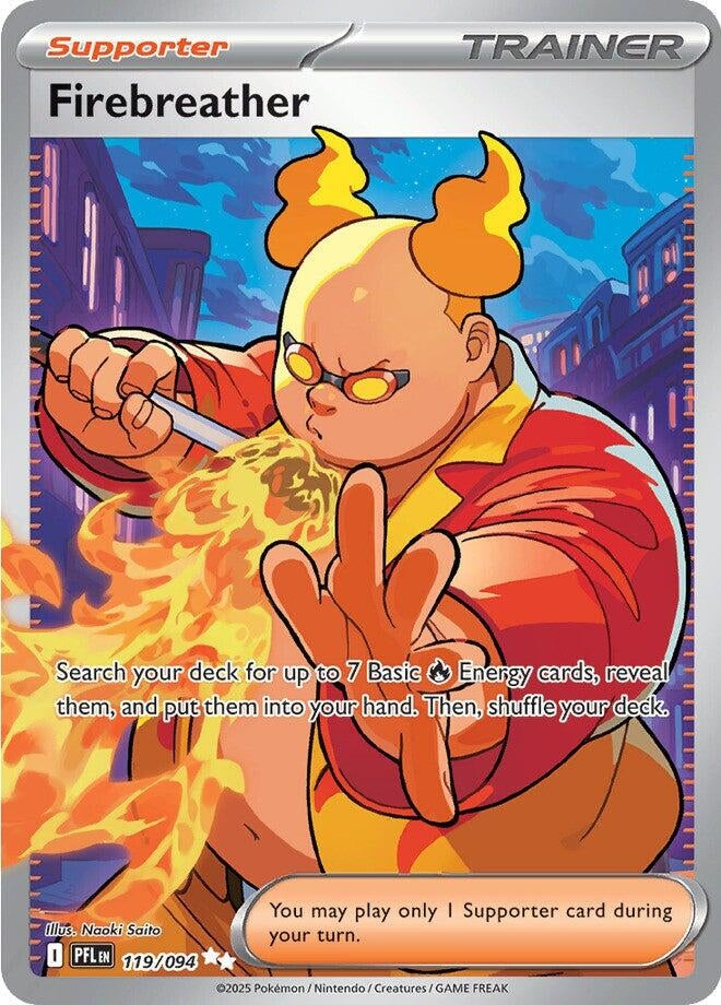Image for Firebreather (119/094) (ME02: Phantasmal Flames) - Pokemon