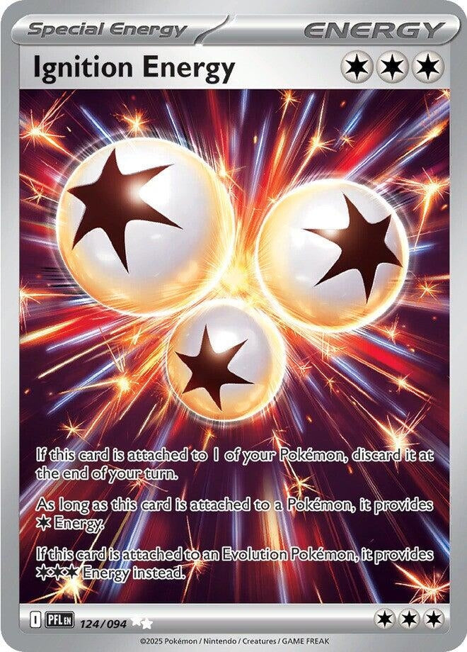 Image for Ignition Energy (124/094) (ME02: Phantasmal Flames) - Pokemon