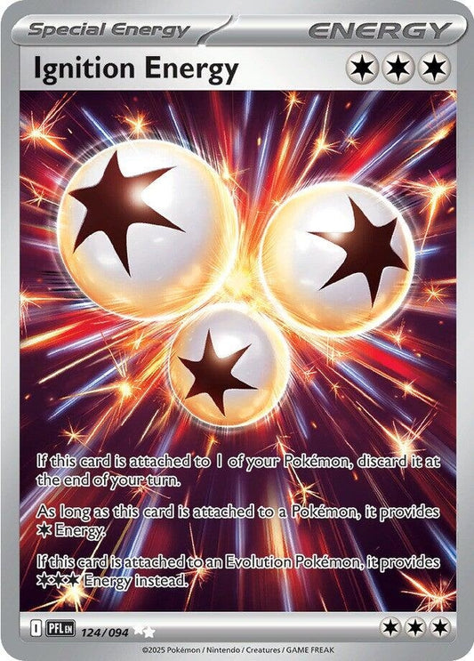 Image for Ignition Energy (124/094) (ME02: Phantasmal Flames) - Pokemon
