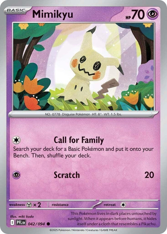 Image for Mimikyu (042/094) (ME02: Phantasmal Flames) - Pokemon