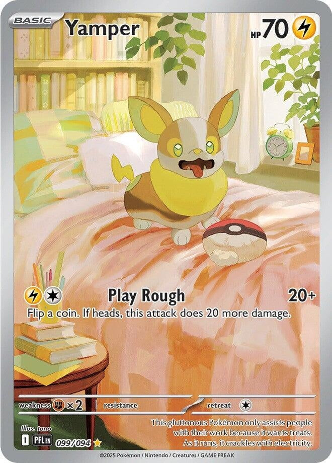 Image for Yamper (099/094) (ME02: Phantasmal Flames) - Pokemon