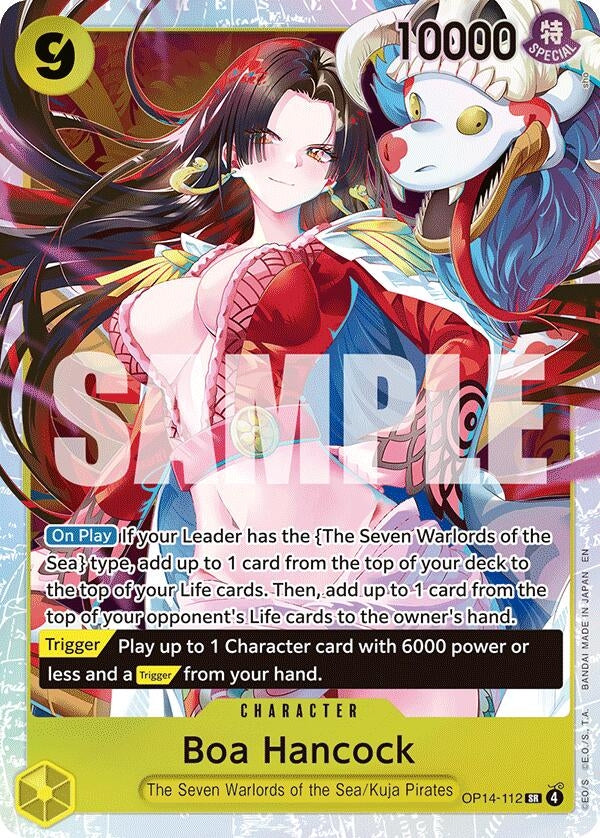Image for Boa Hancock - OP14-112 (OP14-112) (The Azure Sea's Seven) (OP14) - One Piece Card Game