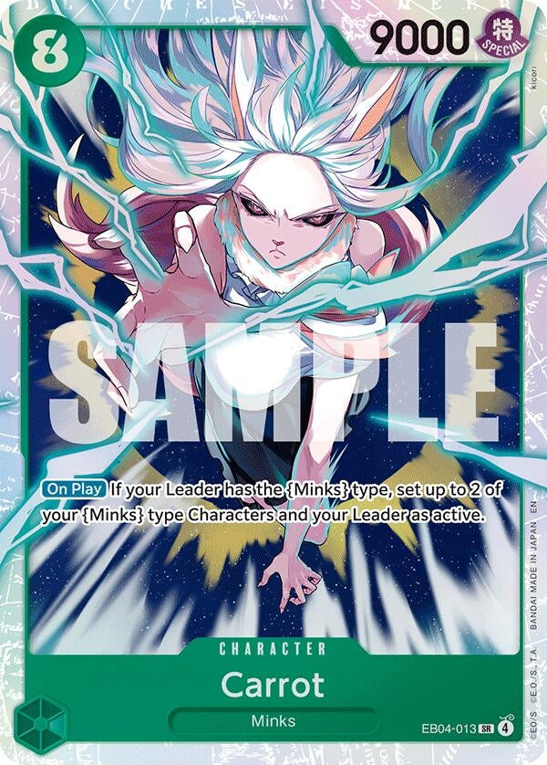 Image for Carrot (EB04-013) (The Azure Sea's Seven) (OP14) - One Piece Card Game