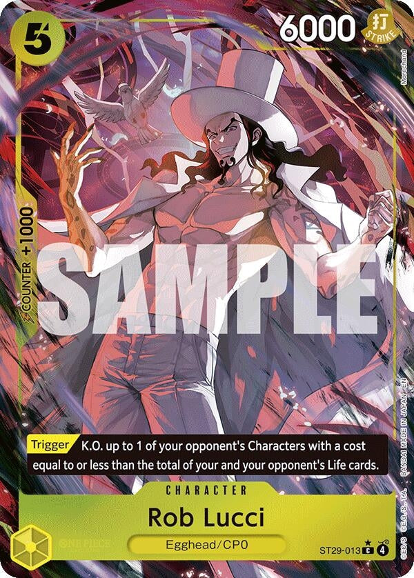 Rob Lucci (Full Art) (ST29-013) (ST-29: Starter Deck 29 Egghead)