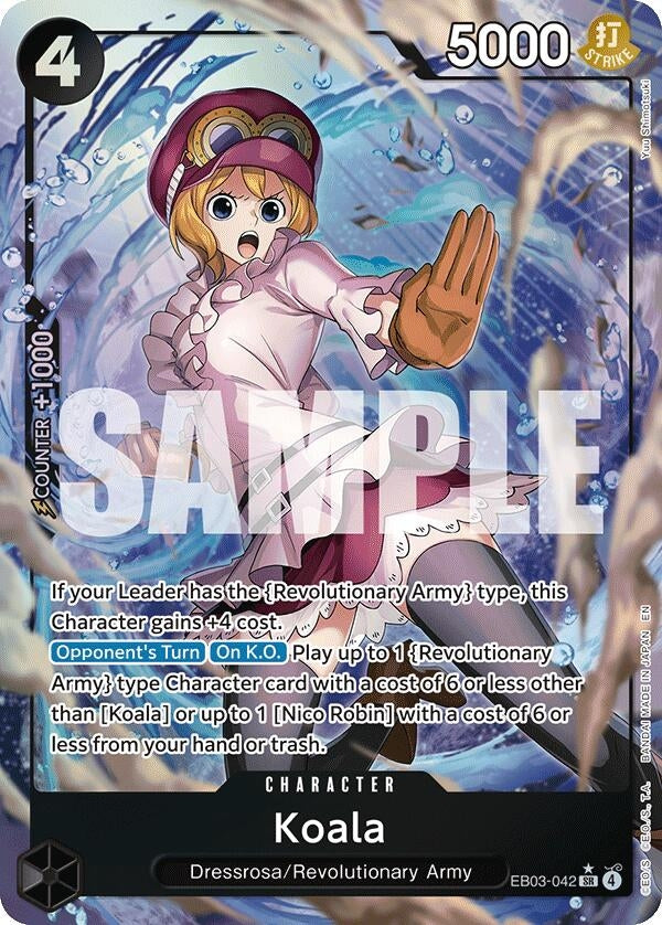 Koala (Alternate Art) (EB03-042) (Extra Booster: One Piece Heroines Edition)