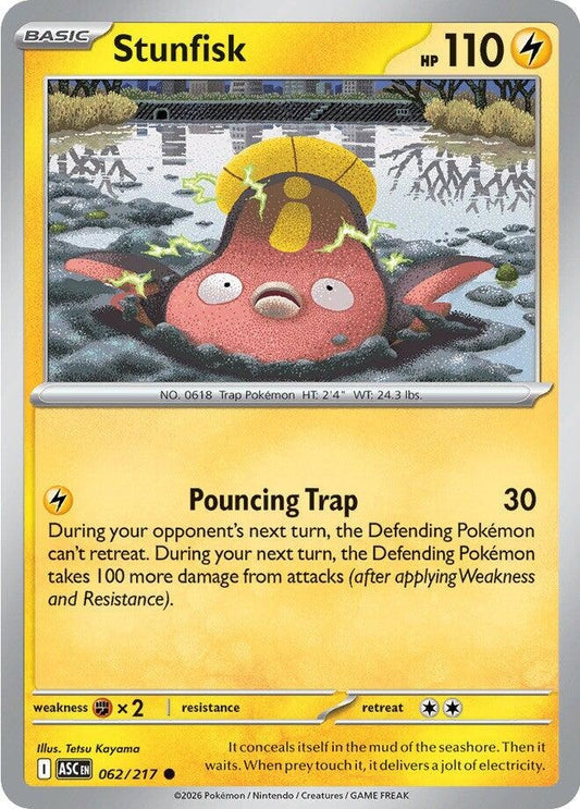 Image for Stunfisk (062/217) (ASC) - Pokemon