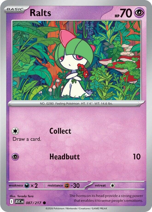 Image for Ralts (087/217) (ASC) - Pokemon