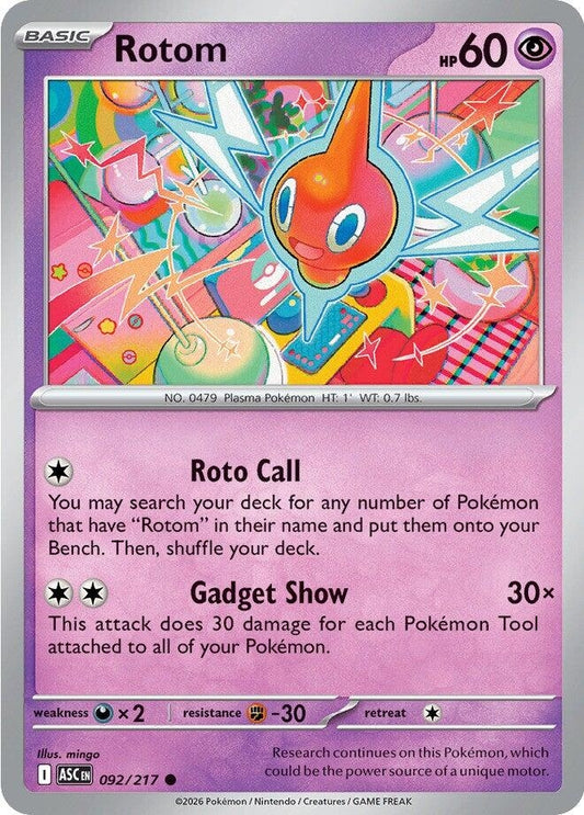 Image for Rotom (092/217) (ASC) - Pokemon