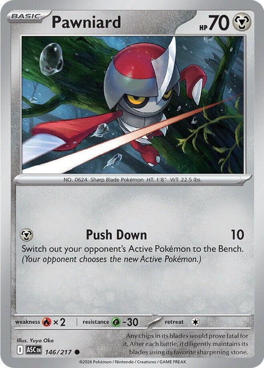 Image for Pawniard (146/217) (ASC) - Pokemon