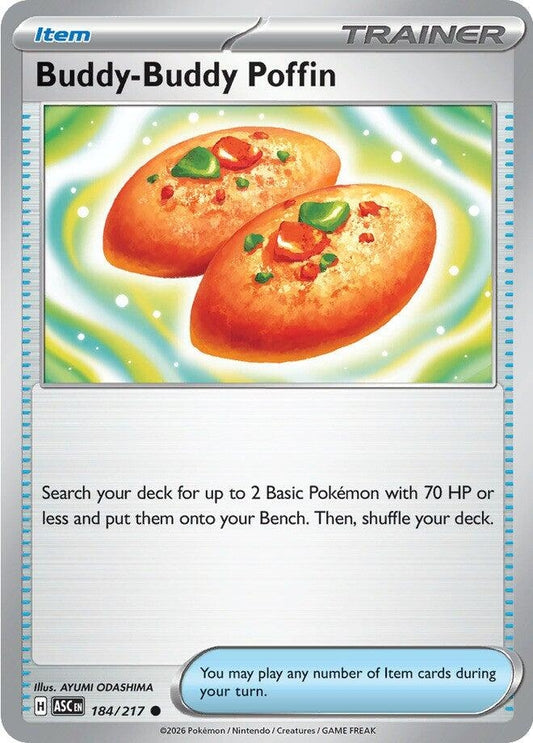 Image for Buddy-Buddy Poffin (184/217) (ASC) - Pokemon