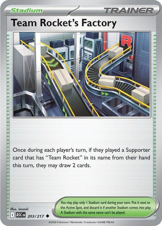 Image for Team Rocket's Factory (203/217) (ASC) - Pokemon