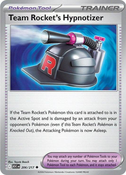 Image for Team Rocket's Hypnotizer (206/217) (ASC) - Pokemon