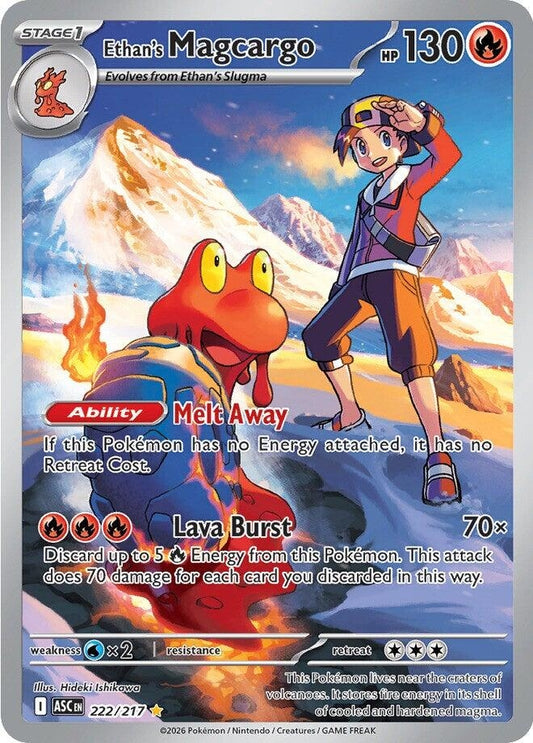 Image for Ethan's Magcargo (222/217) (ASC) - Pokemon