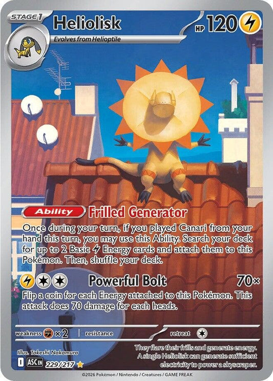 Image for Heliolisk (229/217) (ASC) - Pokemon