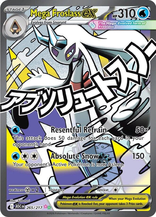 Image for Mega Froslass ex (265/217) (ASC) - Pokemon