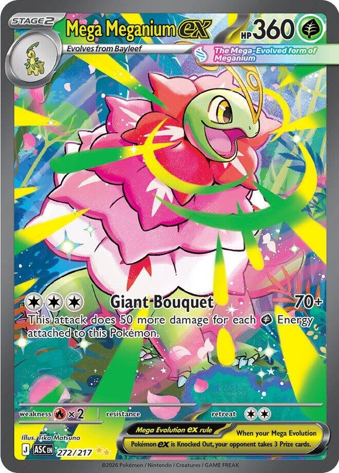 Image for Mega Meganium ex (272/217) (ASC) - Pokemon