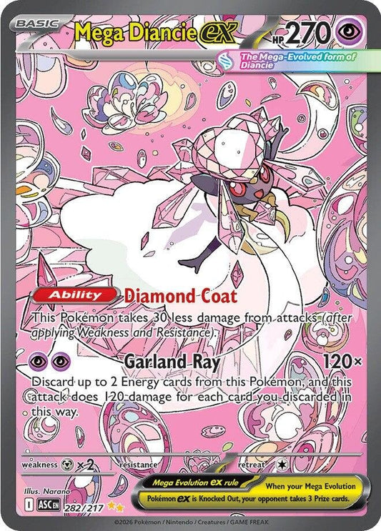 Image for Mega Diancie ex (282/217) (ASC) - Pokemon