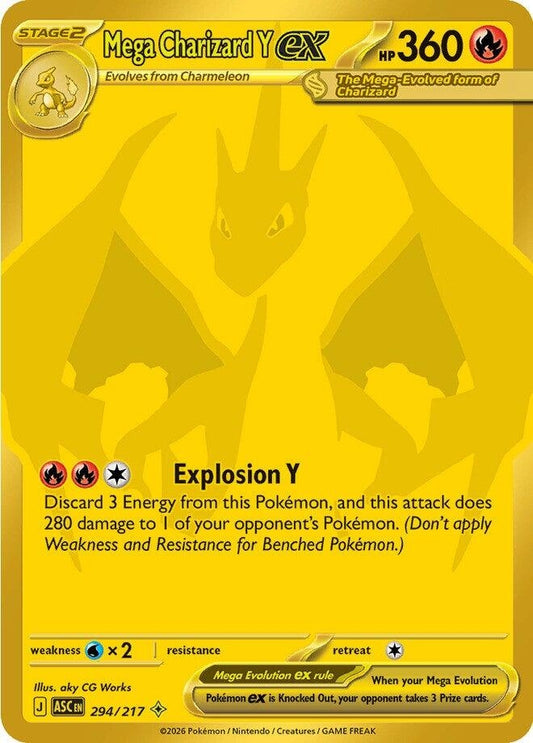 Image for Mega Charizard Y ex (294/217) (ASC) - Pokemon