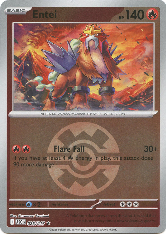 Image for Entei (Quick Ball) (025/217) (ASC) - Pokemon