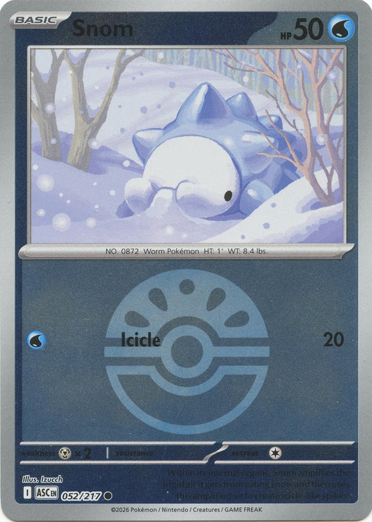 Image for Snom (Friend Ball) (052/217) (ASC) - Pokemon