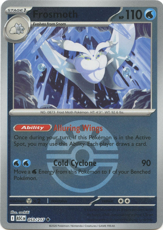 Image for Frosmoth (Friend Ball) (053/217) (ASC) - Pokemon