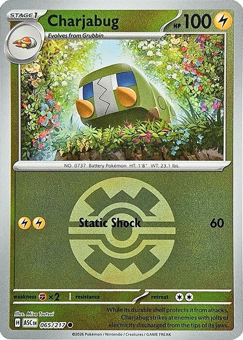 Image for Charjabug (Quick Ball) (065/217) (ASC) - Pokemon