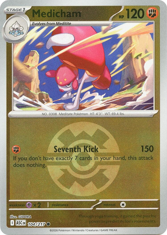 Image for Medicham - 104/217 (Quick Ball) (104/217) (ASC) - Pokemon