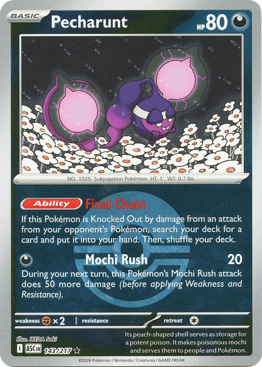 Image for Pecharunt (Poke Ball) (143/217) (ASC) - Pokemon