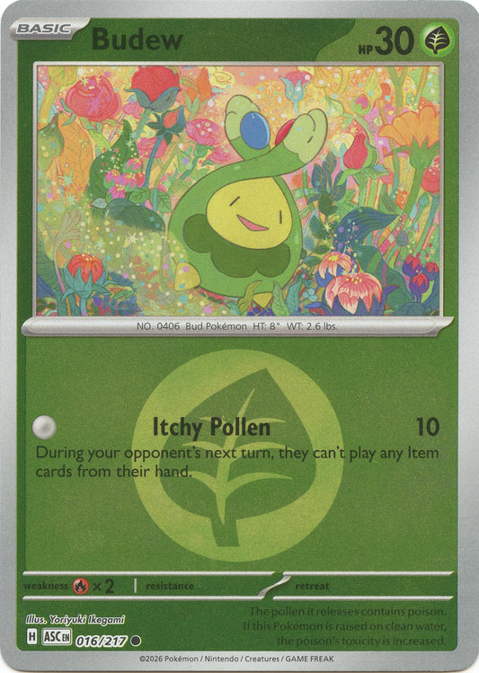 Image for Budew - 016/217 (Energy Symbol Pattern) (016/217) (ASC) - Pokemon