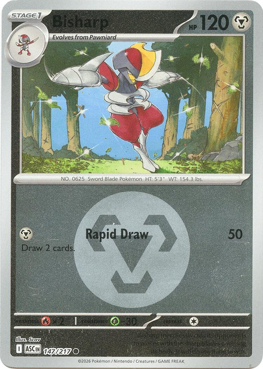 Image for Bisharp (Energy Symbol Pattern) (147/217) (ASC) - Pokemon