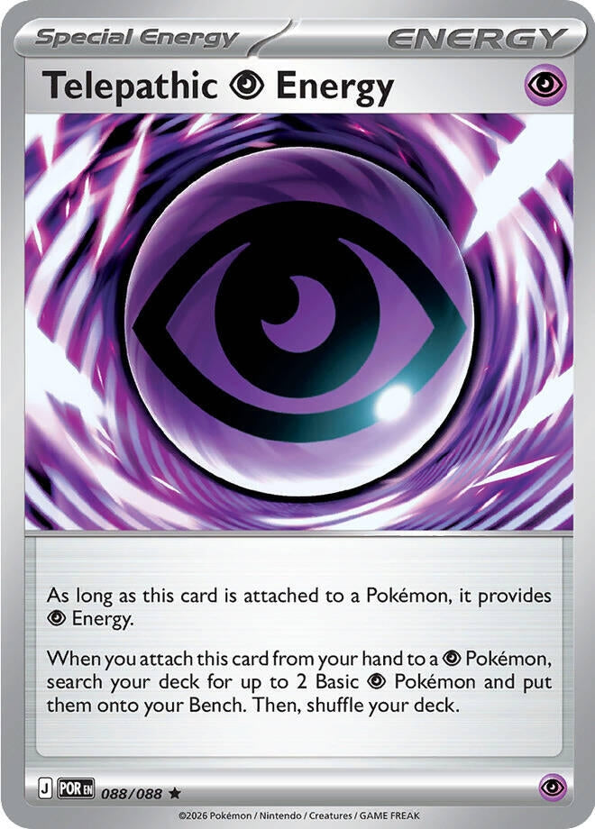 Image for Telepathic Psychic Energy (088/088) (POR) - Pokemon